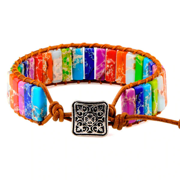 7 CHAKRAS BALANCE BRACELET (STONE)