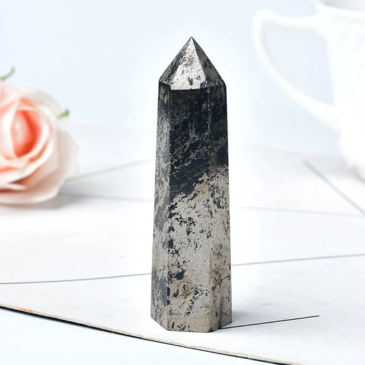 NATURAL HEMATITE CRYSTAL POINT